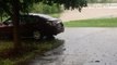 San Marcos, Texas, Streets Drenched After Nearly 7 Inches of Rain