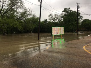 Overnight Rains Flood Texas Town
