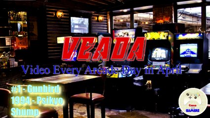 VEDA #1 - Gunbird - VEADA: Video Every Arcade Day in April (Review)
