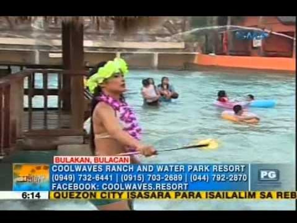 Helmet diving at wave pool, ilan lang sa water activities sa Bulacan | Unang Hirit