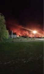 Huge Fire Erupts at Dunkirk Migrant Camp