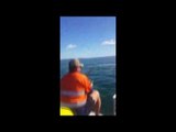 Hooked Shark Puts Up a Fight in Hervey Bay, Australia