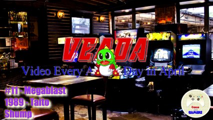 VEDA #11 - Megablast - VEADA: Video Every Arcade Day in April (Review)