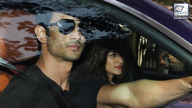 Sushant Singh Rajput Takes Kriti Sanon On Romantic Drive