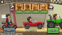 Hill Climb Racing 2 - Fully Upgraded Formula One Car in More Mines Racing Games for kids