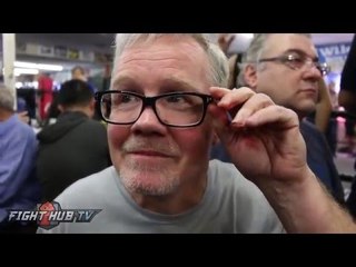 Freddie Roach "Mayweather vs. Garcia? Danny who!? Manny wants to win gold medal