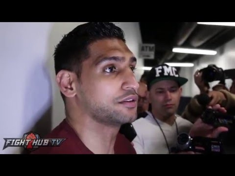 Amir Khan on how he will beat Canelo Alvarez, his speed, how Canelo will fight him & weight
