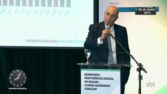 Meirelles diz que se reforma da Previdência não for feita agora, situação ficará insustentável