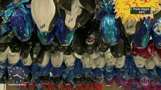 Metade dos consumidores vai trocar ovos de Páscoa por bombons