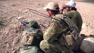 US and Australian Snipers Firing Powerful .50 Caliber Sniper Rifles