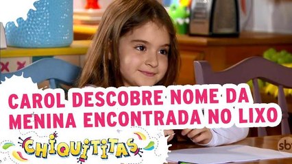 Carol descobre nome da menina encontrada no lixo