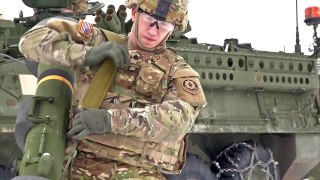 US and Latvian Soldiers Shooting The Awesome FGM-148 Javelin Missile