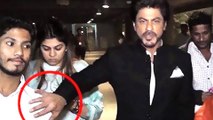 SHOCKING: Shah Rukh Khan PUSHES His FAN In A Video