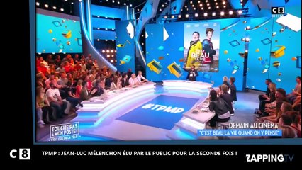 TPMP - Présidentielle 2017 : Jean-Luc Mélenchon encore élu par le public !