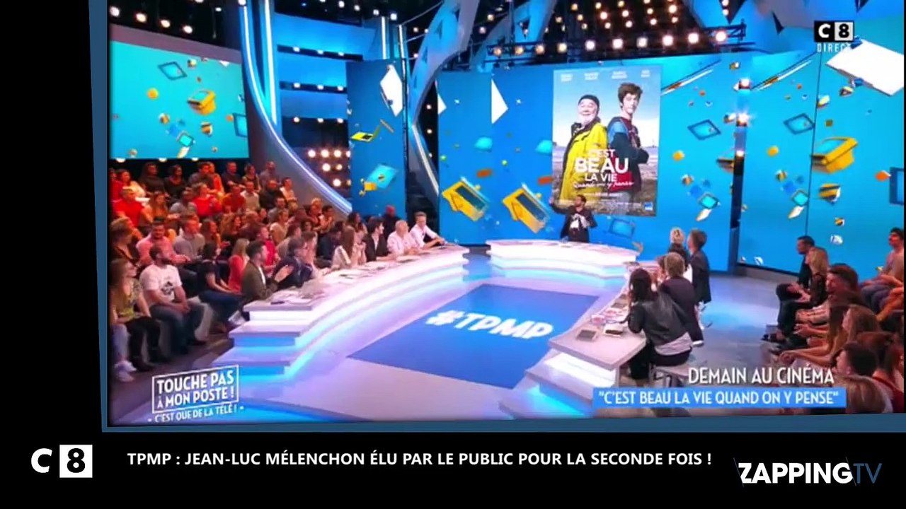 TPMP - Présidentielle 2017 : Jean-Luc Mélenchon encore élu par le public !