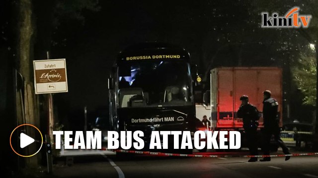 Bomb explodes near Borussia Dortmund team bus