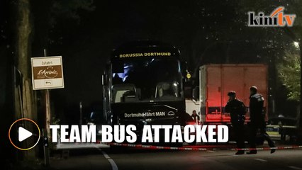 Bomb explodes near Borussia Dortmund team bus