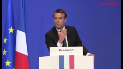 Macron attaque Mélenchon: « Il était sénateur socialiste, j'étais encore au collège... Que veut-il nous faire croire ? »