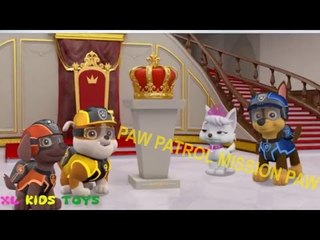 Paw Patrol Mission Paw | Rescue Royal Crown | Nickelodeon Jr Kids Game Video!