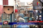 Recuperan calle tomada por comerciantes informales