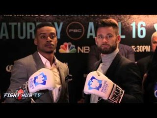 Errol Spence vs. Chris Algieri Full Video- COMPLETE Face Off Video