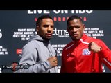 Andre Ward vs. Sullivan Barrera Complete Press Conference Face Off Video