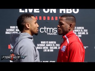 Andre Ward vs. Sullivan Barrera Full Video- Complete Final Press Conference & Face Off