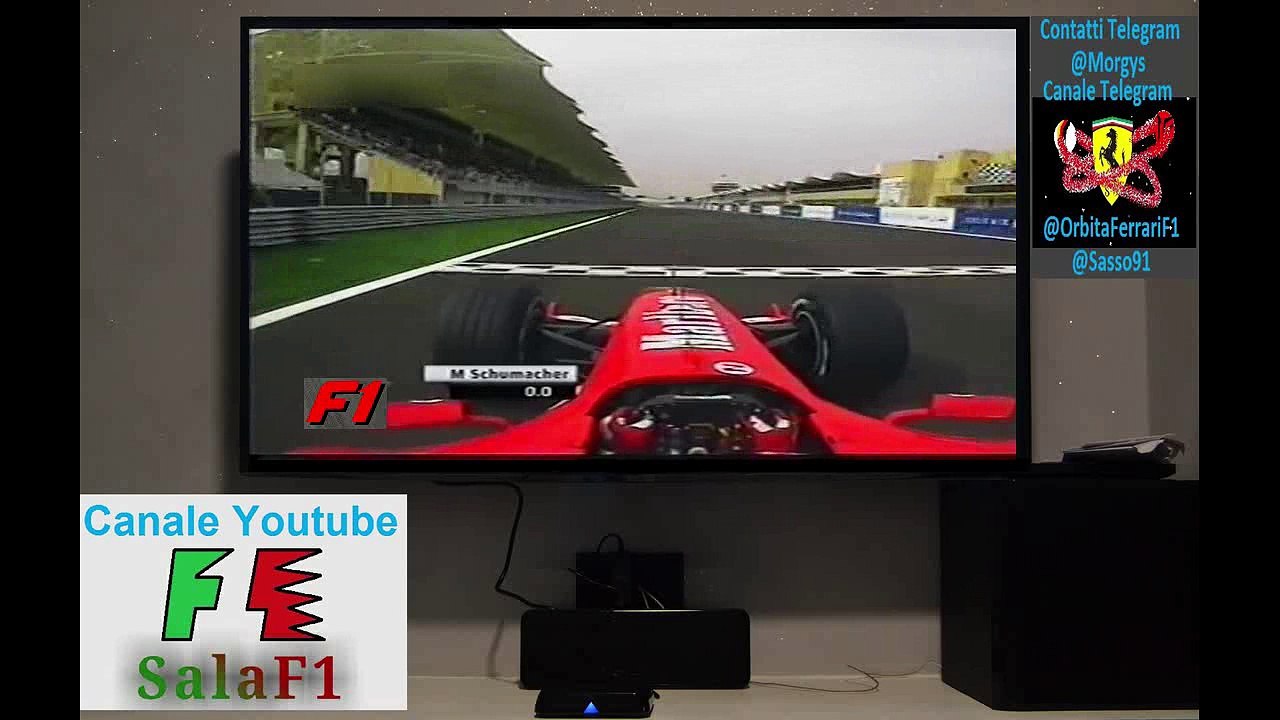 Pole Lap Onboard - F1 2004 Round 03 - GP Bahrain (Shakir) Michael Schumacher