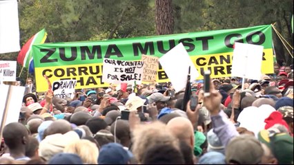 Protests against President Zuma planned in South Africa