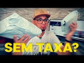 Eu não esperava receber isso sem ser taxado! - Unboxing