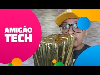 Amigão Tech   Veja o que ganhei no amigo secreto dos youtubers tech.
