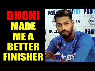 Download Video: IPL 10: Hardik Pandya thanks to MS Dhoni for priceless tips as finisher | Oneindia News