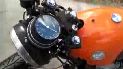 custom cafe racer #3 |orange look| homemade