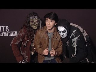 Sloane Morgan Siegel "Knotts Scary Farm 2016" Black Carpet