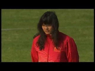 Athletics -  women's shot put F42/44 Medal Ceremony  - 2013 IPC Athletics World Championships, Lyon