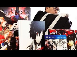 PERSONA 5 : notre UNBOXING de l'édition collector !