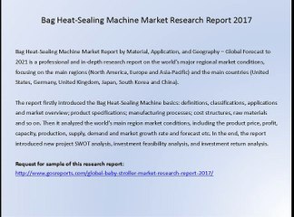 Bag Heat-Sealing Machine Market Research Report 2017