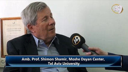 Amb. Prof. Shimon Shamir, Moshe Dayan Center, Tel Aviv University