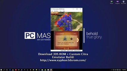 Fire Emblem Fates Special Edition CITRA PC Gameplay WIN10 720P HD