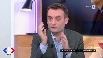 C à Vous : Florian Philippot agacé par les "délires" d'Anne-Sophie Lapix