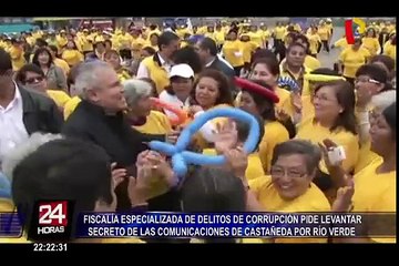 Fiscalía pide levantar secreto de las comunicaciones de Luis Castañeda