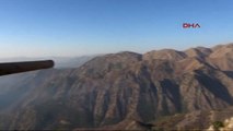 Hakkari'nin Çukurca Ilçesinde Hantepe Üs Bölgesine Sızmaya Çalışan 3 PKK'lı Tank Atışıyla...