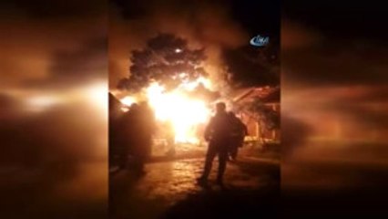 Antalya'da Bungalov Yangını: 1 Yaralı