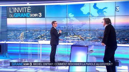 Michel Onfray veut "Décoloniser les Provinces" et redonner "la parole au peuple"