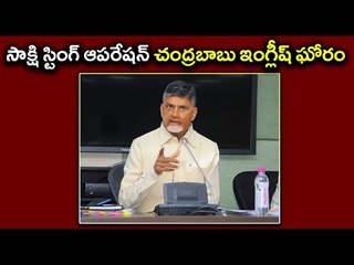 YS Jagan Comments Chandrababu's English : Sakshi Sting Operation - Oneindia Telugu
