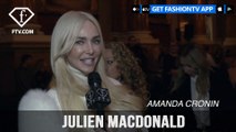 London Fashion Week Fall/Winter 2017-18 - Julien Macdonald Arrivals | FashionTV