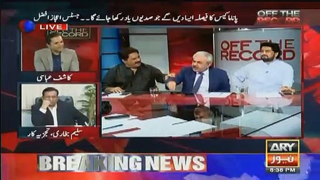 Debate Between Arif Hameed Bhatti And Nabeel Gabool