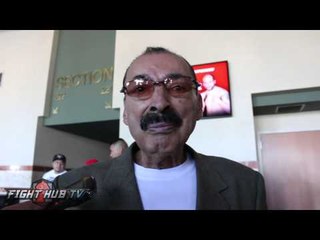 Nacho Beristain "Khan's speed will give canelo some trouble, but canelo will flatten him out"