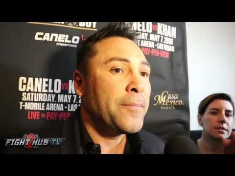 Oscar De La Hoya Canelo v Golovkin will happen! He's a great fighter but not a star like Canelo!