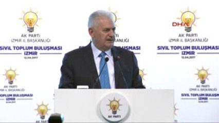 Izmir - Başbakan Yıldırım, Izmir'de Hemşehri Dernekleriyle Bir Araya Geldi 1